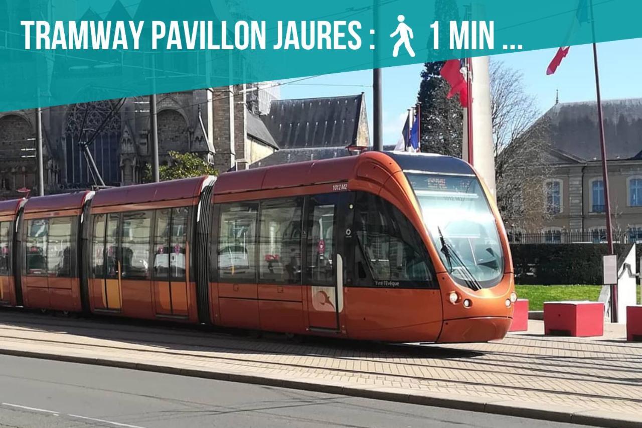 Tramway 8 Jaures Cosy Proche Gare Daire Le Mans Dış mekan fotoğraf